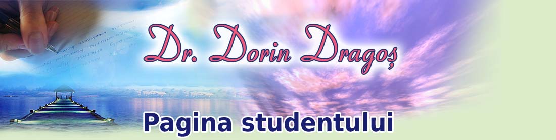 Pagina studentului